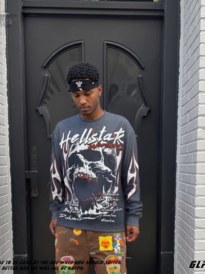 Liber Autumn Neutral wear Printed Skull T-shirts