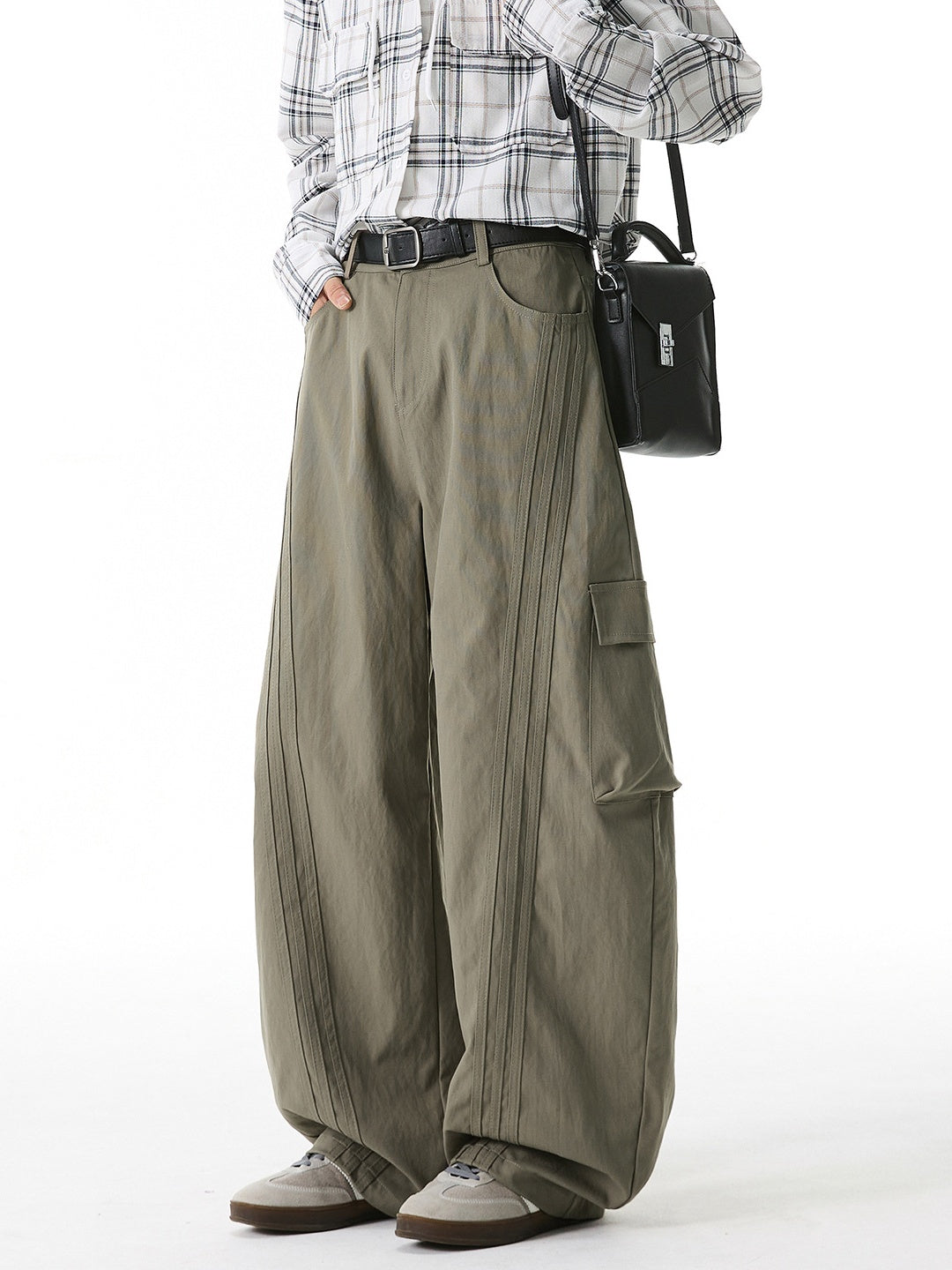 Liber Autumn Men's Solid Color Pants