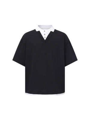 Layered-look Layering Loose-fit T-shirts