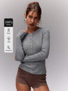 100% Superfine Wool Polo Collar Pullover Sweater