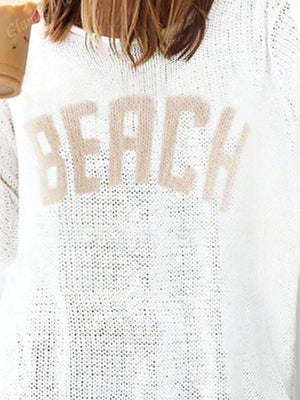 Liber Summer Women's Printed Smock Knitting Sweaters