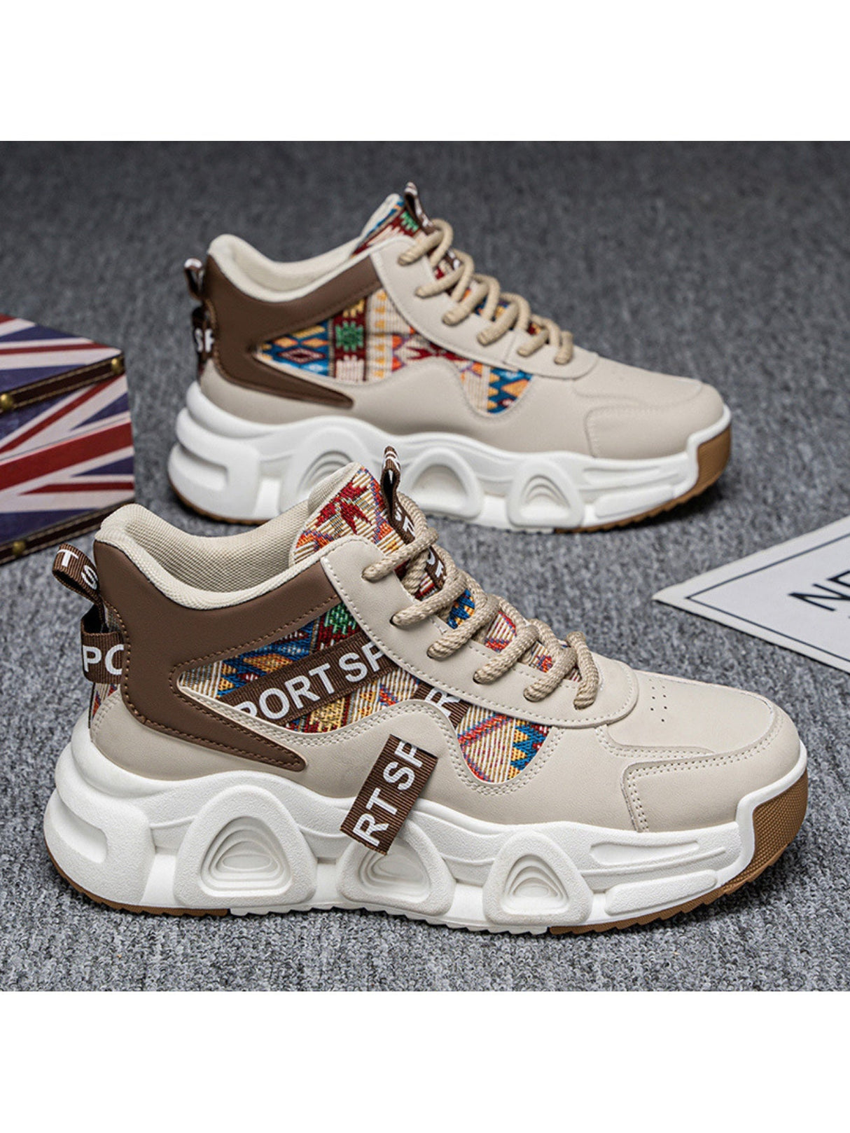 Liber Four Seasons Floral Men's Casual Sports Shoes