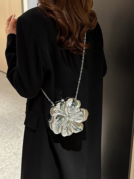 Personalized And Creative Acrylic Flower Evening Bag