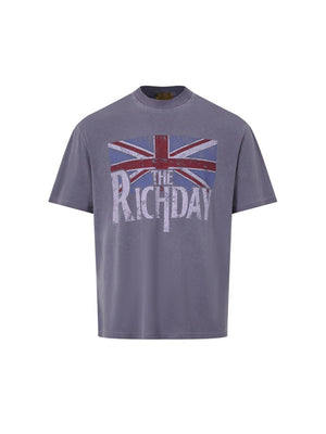 Distressed Retro Printed T-shirts