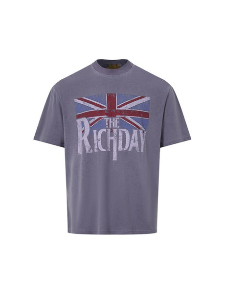 Distressed Retro Printed T-shirts