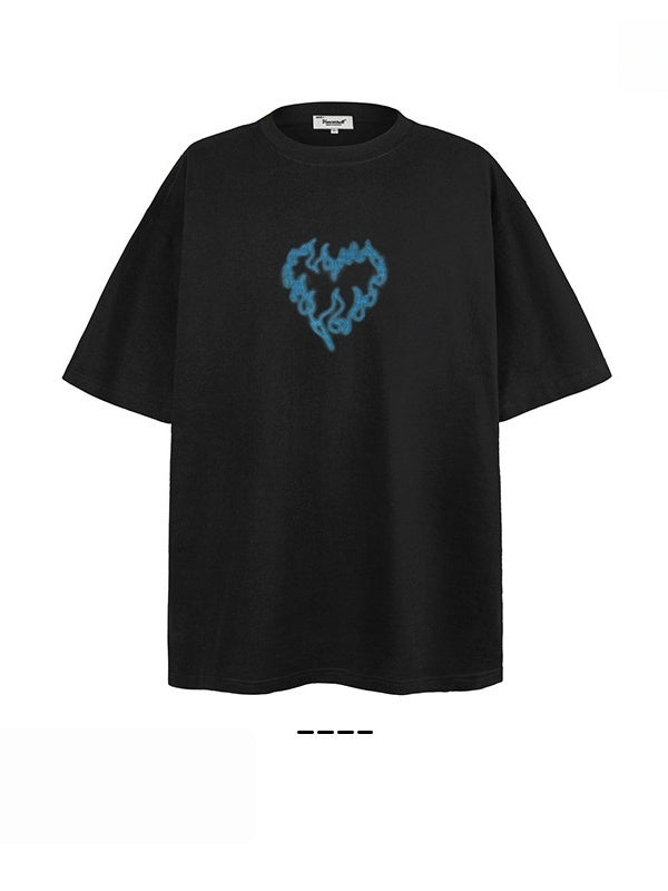Liber Summer Neutral Printed Love T-shirts