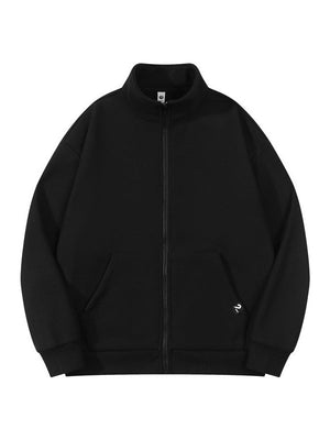 Thickening Fleece Keep Warm Stand Collar Zipper Jackets