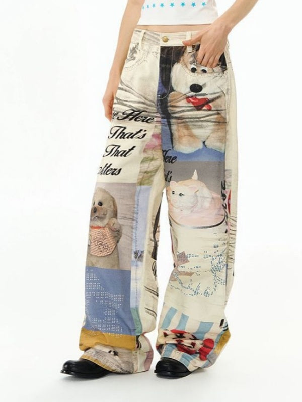 Liber Summer Neutral wear Old Jeans