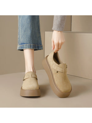 Liber Spring and autumn women's thick-soled flat shoes
