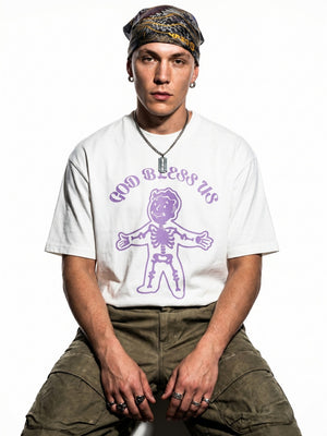 Printed Loose-fit T-shirts