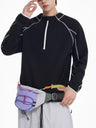 Sweat-shirts et sweats à capuche amples à rayures color-block