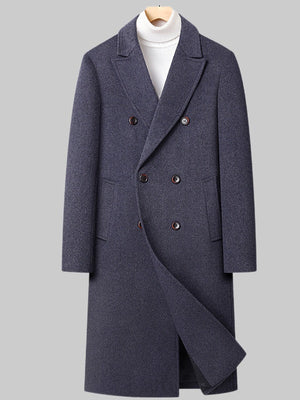 Double-breasted Long Coat