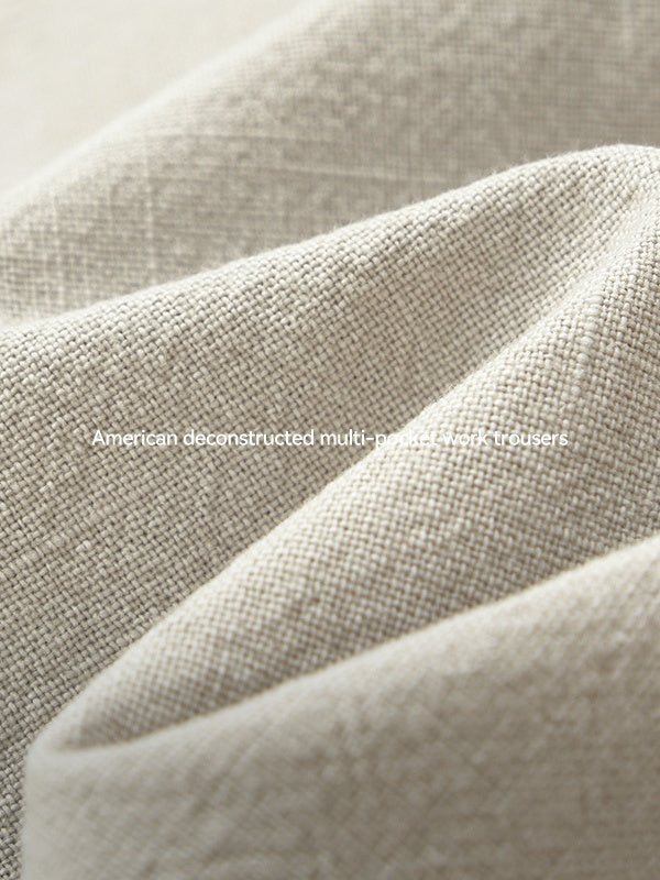 Liber Autumn Neutral wear Solid Color Pants