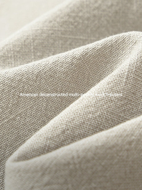Liber Autumn Neutral wear Solid Color Pants
