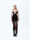 Deconstruction Bra Irregular Strappy Dress