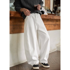 Liber Autumn Men's None Solid Color Pants