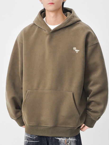 Printed Loose All-match Hoodies