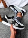 Women's Sneakers With Five-pointed Star Sequins