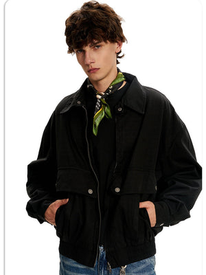 Retro Tooling Loose Lapel Jackets