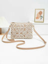 Vacation Lace Cutout Crossbody Bag