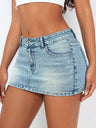 American-style Sexy Denim Skirt