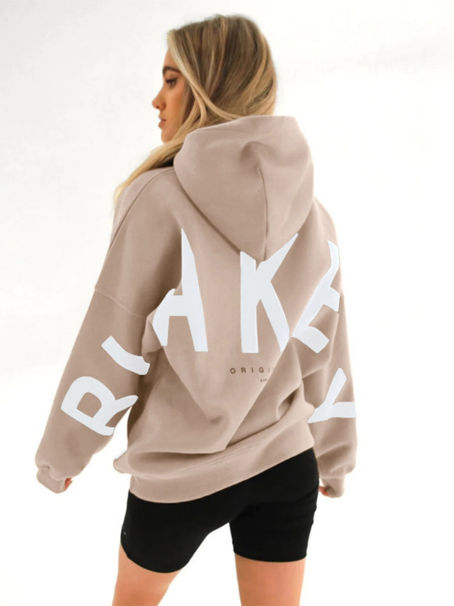 Liber Autumn Women's Letter Sweatshirts&Hoodies