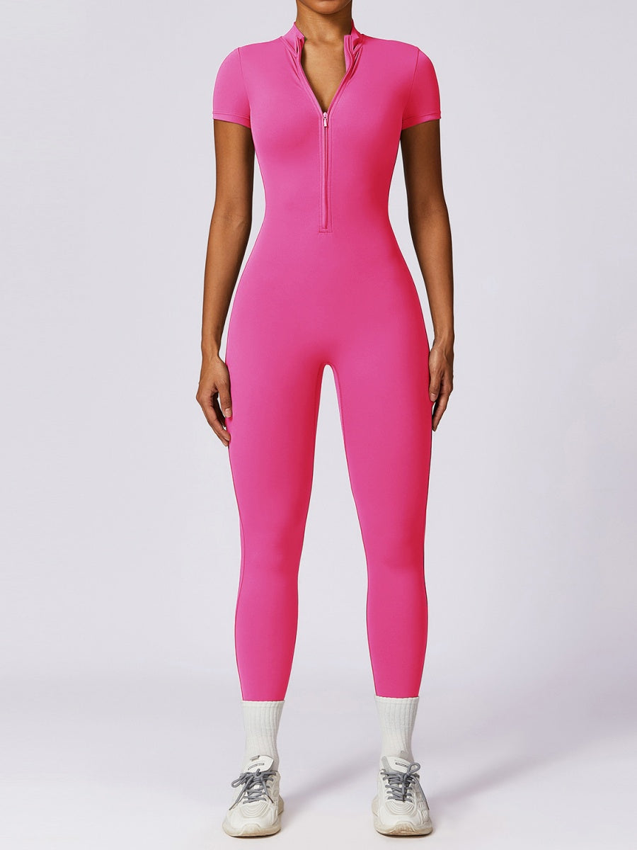 Liber Autumn Women's Zipper Bodysuit