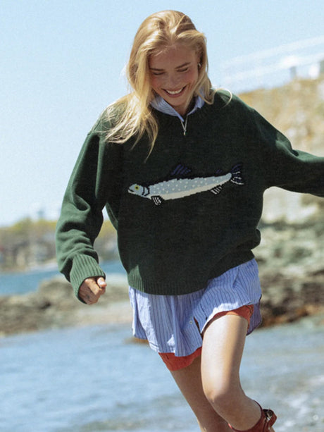 Contrasting colors Animal prints Sweaters