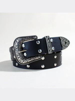 Retro Rivet Punk Belts