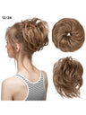 Fluffy Long Beard Curly Hair Updo Wig