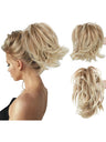 Short, Curled Ponytail Wig With Clip