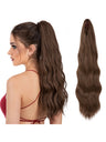 Big Wavy Ponytail Hair Extension Wig