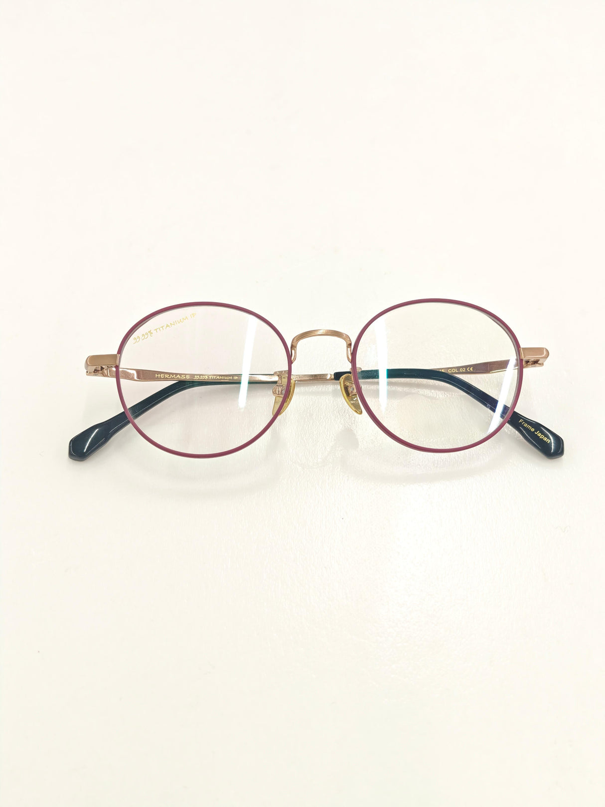 Pink-framed Eyeglasses