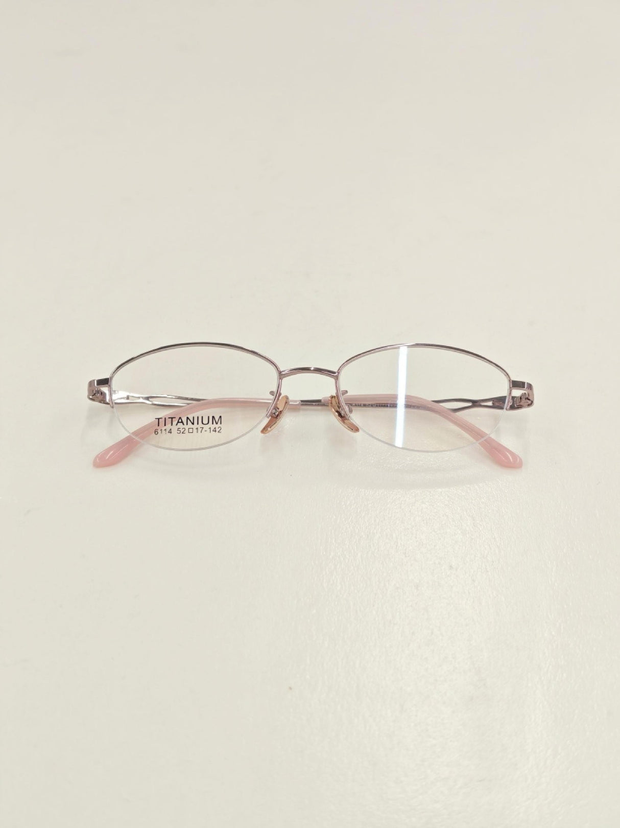 Pink Small-framed Eyeglasses