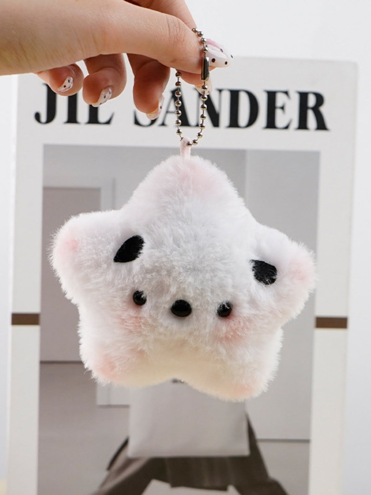 Stern-Plüschtier-Schlüsselanhänger