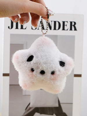 Stern-Plüschtier-Schlüsselanhänger