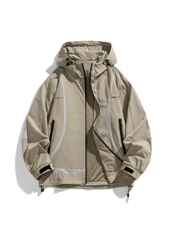 Vestes à capuche et fermeture éclair Cleanfit Patchwork