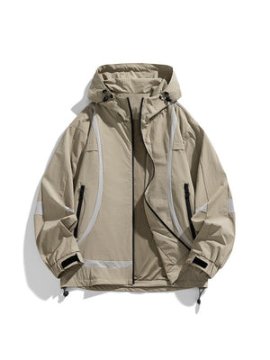 Vestes à capuche et fermeture éclair Cleanfit Patchwork