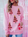 Christmas Sequins And Glitter Christmas Tree Sweatshirts&Hoodies