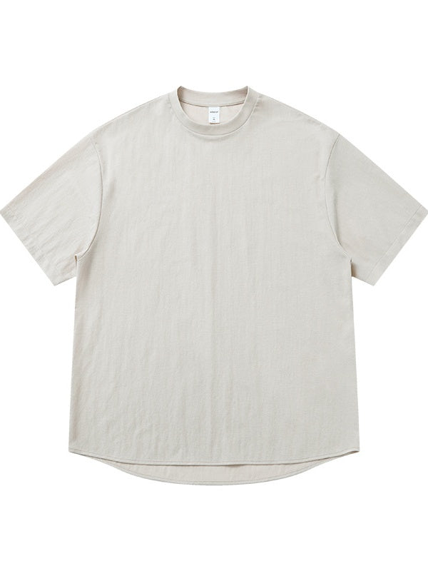 Old Qian Flax Moisture Absorption Quick-drying Loose-fit T-shirts