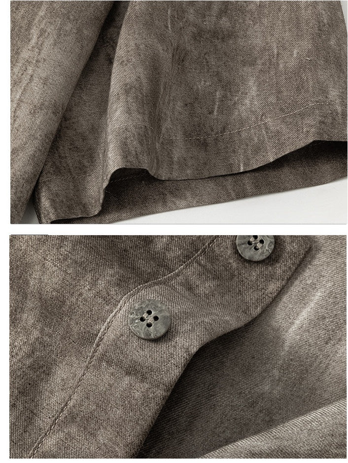 Flax Retro Breathable Shirts
