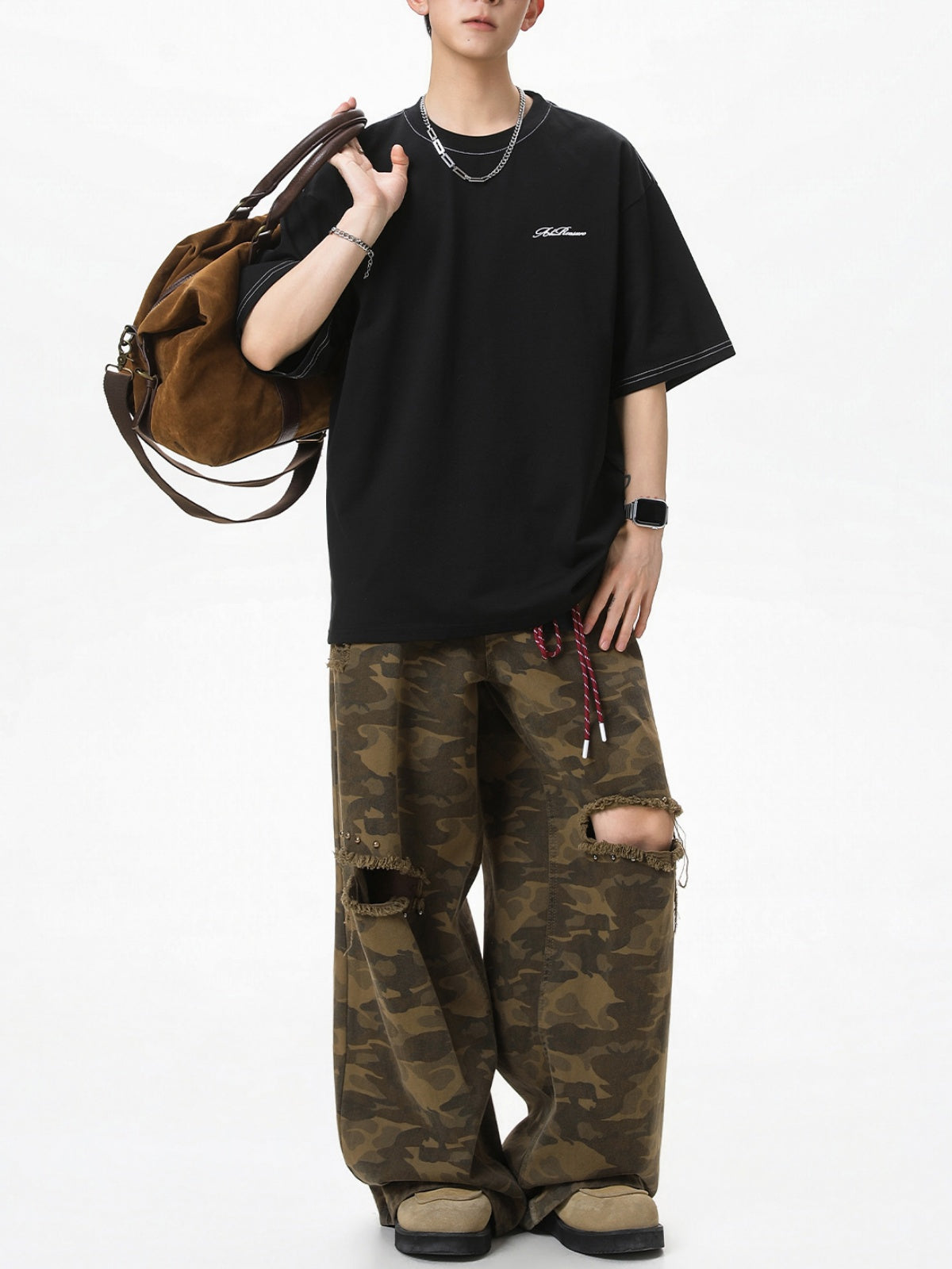 Back Segmentation Printed T-shirts