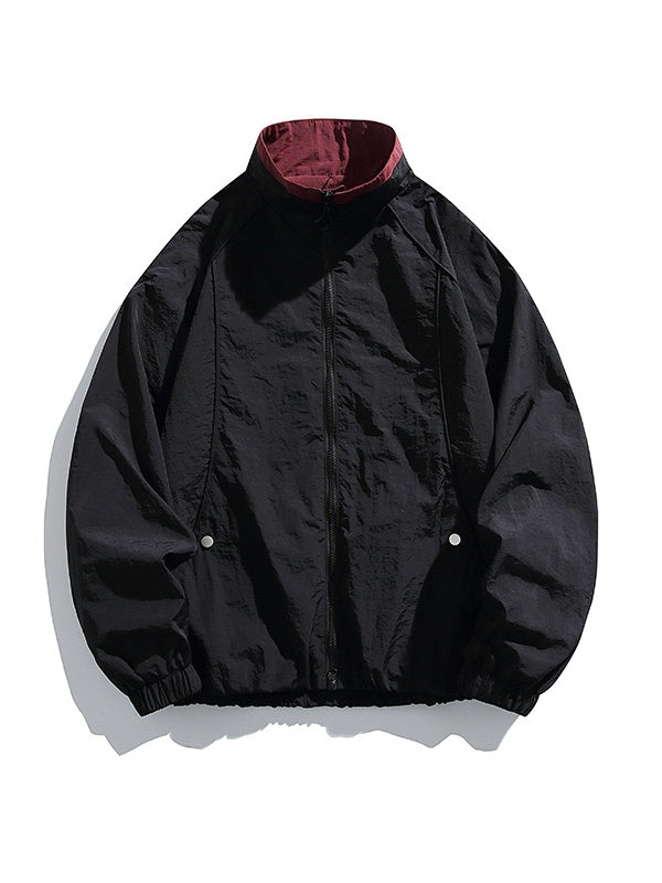 Vestes d'extérieur déperlantes à blocs de couleur