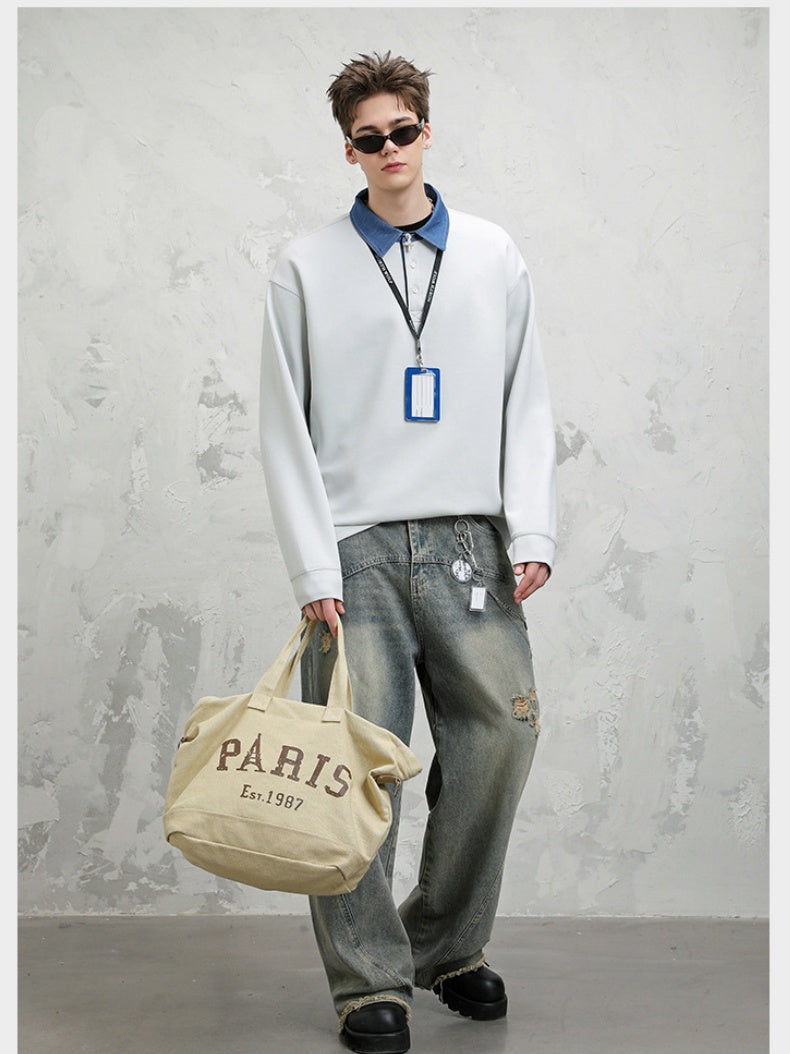 Sports Leisure High Street Long Sleeve Sweatshirts&Hoodies