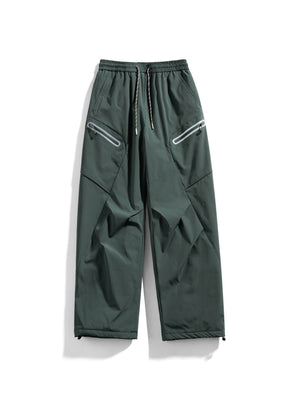 Outdoor Thickening Keep Warm Ski Pants Windproof Water-repellent Tooling Hiking Pants