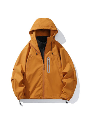 Outdoor Windproof Triple Fleece Windproof Jacket