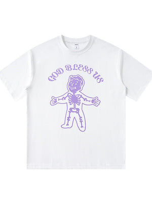 Printed Loose-fit T-shirts