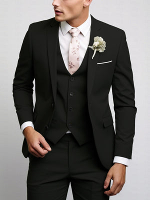 Slim-fit Wedding Suit 3-piece Sets Set