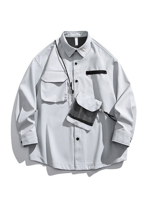 Large Pockets Water Proof Windproof Outdoor Functional Style Shirts