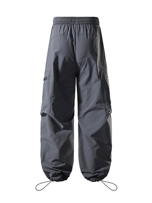 Water-repellent Straight-fit Cargo Trousers